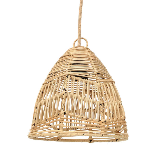 Pendentif Bala en Rattan Naturel - S