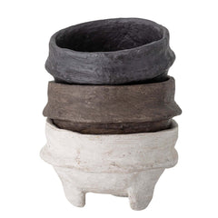 Bloomingville Asbjorn deco bowl paper mache