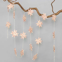 Afroart stars on string garland Swedish