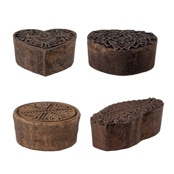 Creative Collection Sardia deco reclaimed wood print blocks