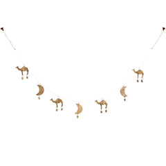 Madam Stoltz garland camels moons bells Christmas decoration ornaments