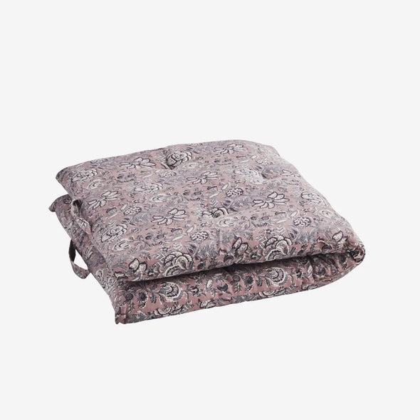Madam Stoltz mattress cushion lilac print 60x100cm MP-60100-229