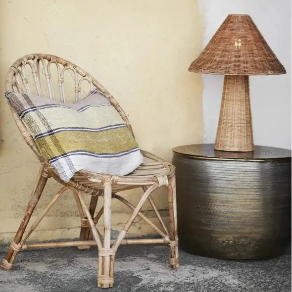 rattan table lamp Madam Stoltz