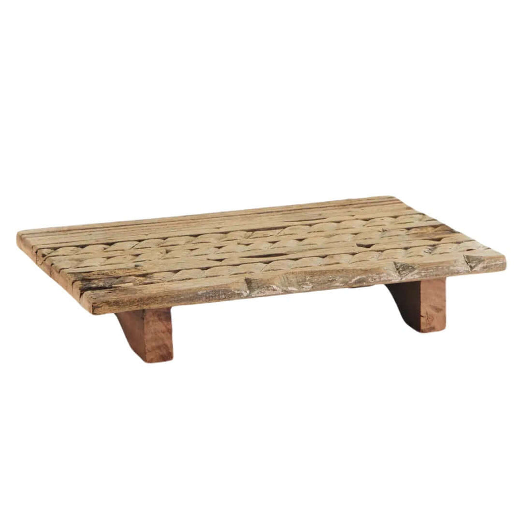 Madam Stoltz recycled wooden tray