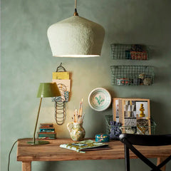 Madam Stoltz iron wall rack set of 3 green