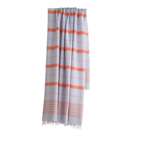 Ottomania hamamdoek light blue mandarin ege hammam towel 170x100