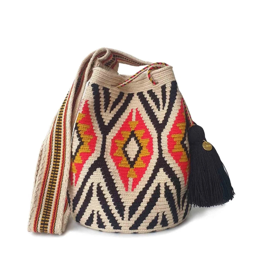 Wayuu crossbody bag Colombia handmade fairtrade