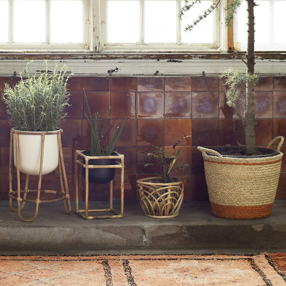 Bamboo Flower Pot Holder