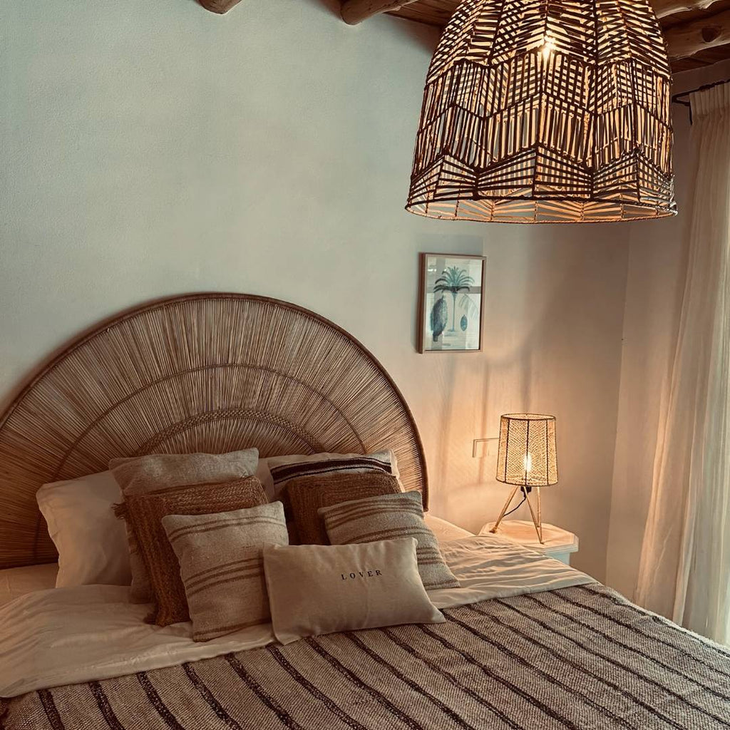 Bohemian throw and headboard Bazar Bizar