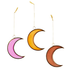 Madam Stoltz hanging glass moon