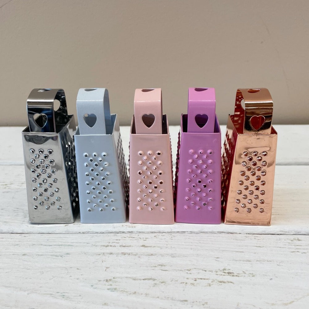 mini grater for fragrance cubes copper