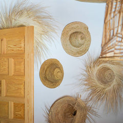 Palm hat Ibiza home makover collection boho chic