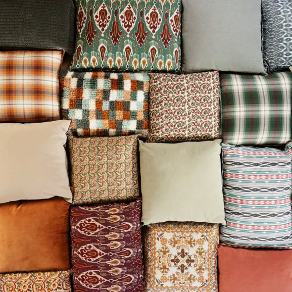 multi printed cushion covers