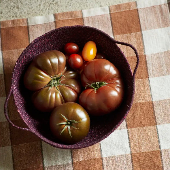seagrass basket Madam Stoltz trend colours kitchen accessories