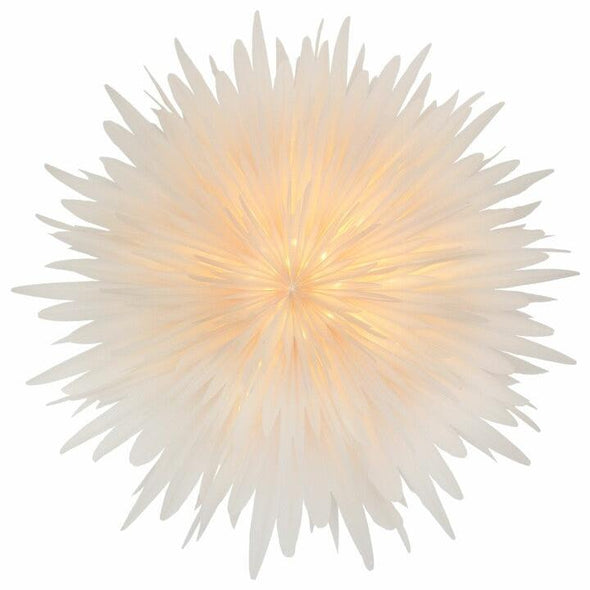 Stella Lightz Dalia paper star lantern white