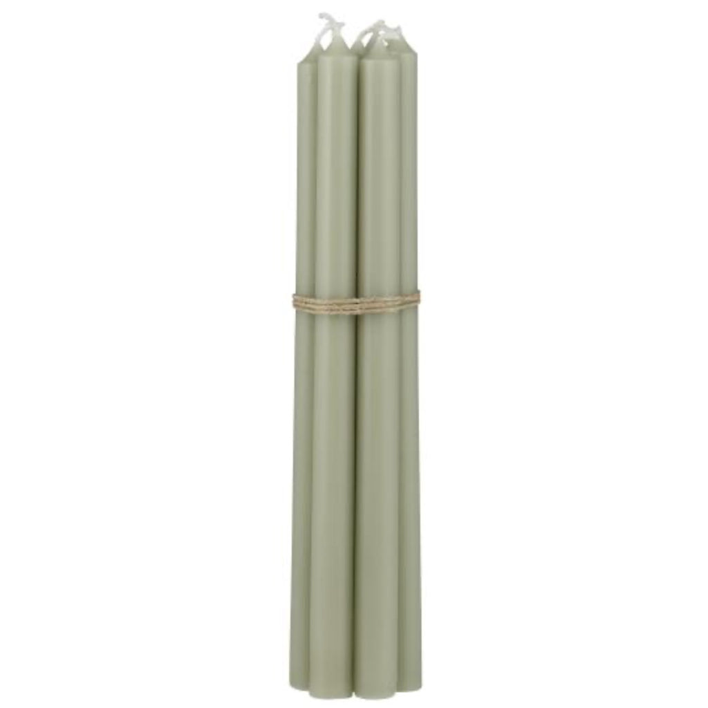 taper candles Ib Laursen dusty green