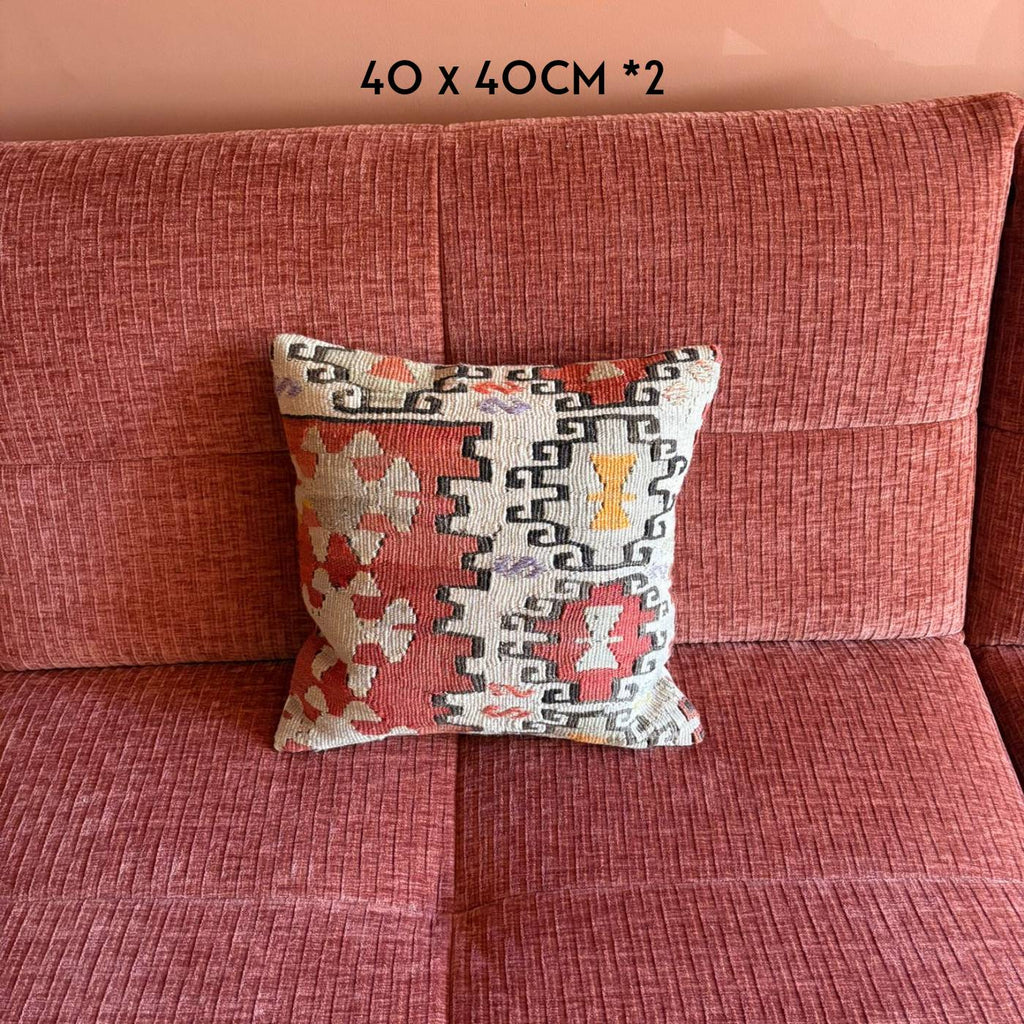 kilim vintage cushion Mayala Home 40x40cm