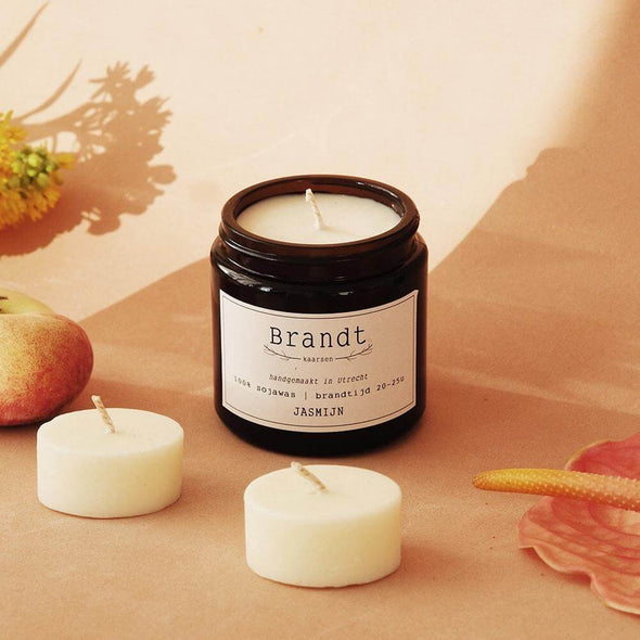 Scented Candle Jasmine Vegan Duurzame Webshop