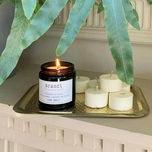 Soy Candle Handmade Brandt Kaarsen Duurzame Webshop