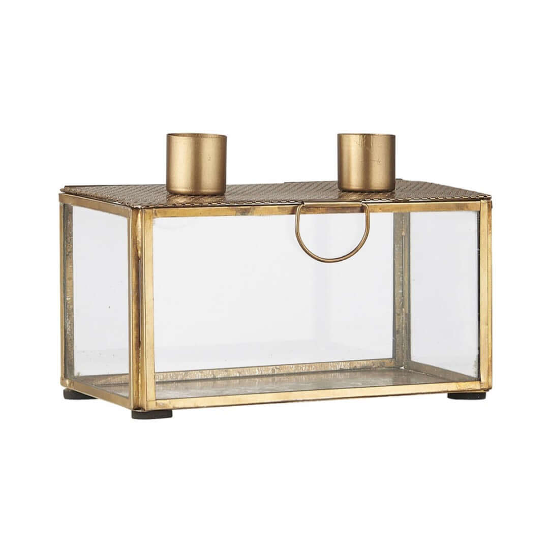 Candle holder glass box discount
