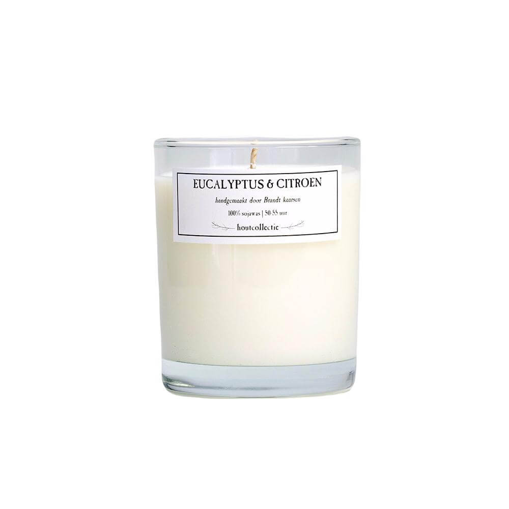 Soy Wax Candle Eucalyptus Lemon Duurzame Webshop