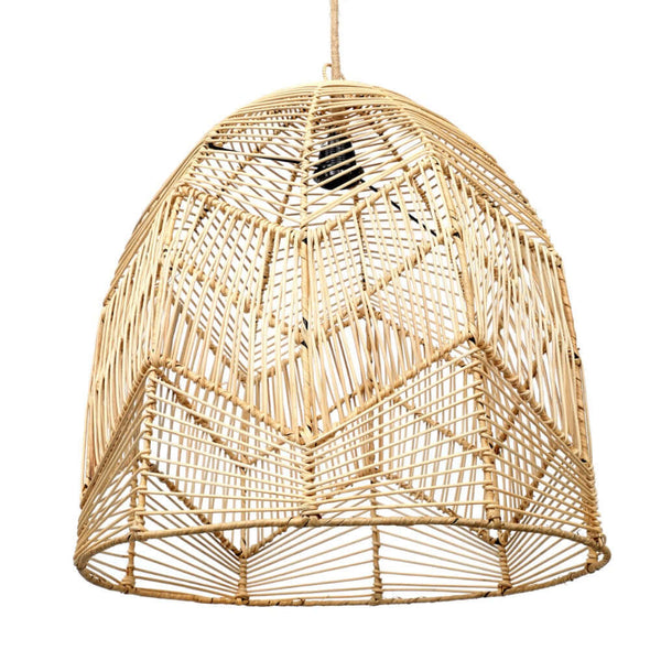 Bala pendant lamp boho lampshade rattan L hanglamp rotan