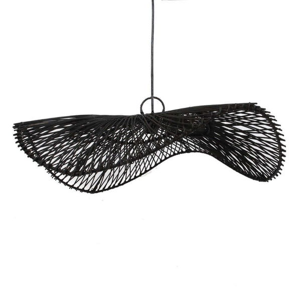 Chapeau hanging lamp Bazar Bizar black hanglamp boho chic zwart