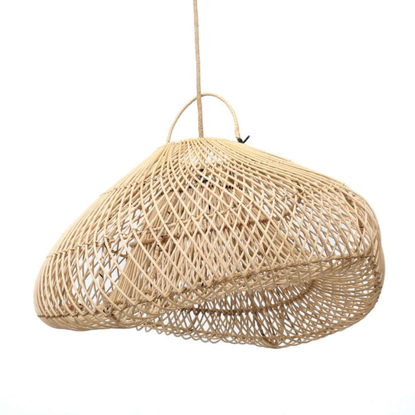 Bazar Bizar Cloud hanglamp plafondlamp lamp  rattan eettafel eco fairtrade