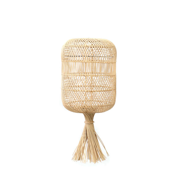 the dumpling rattan ceiling lamp floor boho style natural lampshade rotan lampenkap