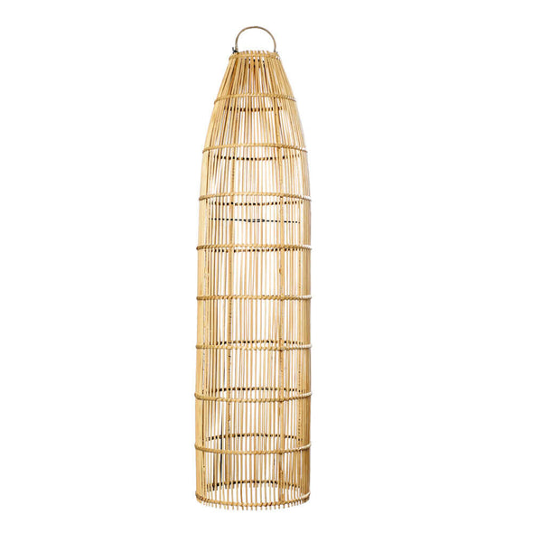 Fish Trap hanging lamp rattan lampshade Bazar Bizar L