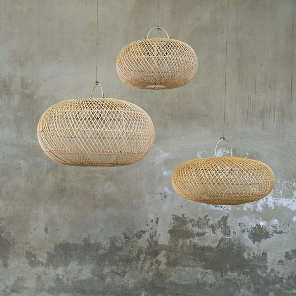 pendant lamp rattan boho style BAZAR bizar wholly