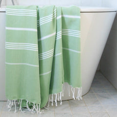 hammam towel xl large pistachio green Ottoman hamamdoek groen groot