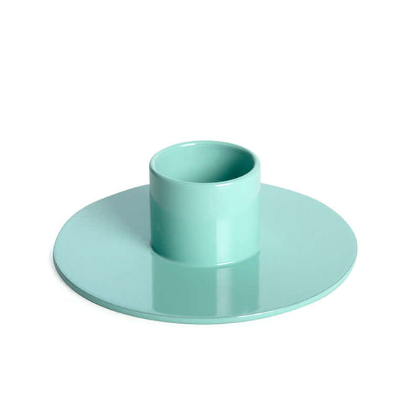 Not the Girl Who Misses Much steel candle holder Pop mint
