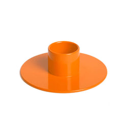 Not the Girl Who Misses Much steel candle holder Pop orange oranje kandelaar metaal