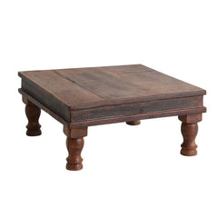 low wooden pata table Raw Materials India recycled wood reclaimed FSC pataa board
