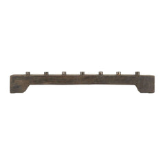 Ib Laursen wooden candle holder 7 taper candles unique houten kandelaar kerstkaarsen potloodkaarsen