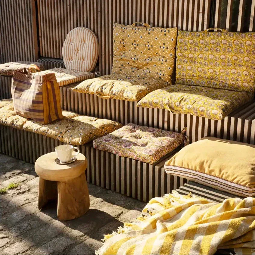 Madam Stoltz outdoor living seating area