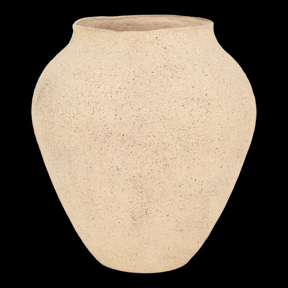 Cotton Maché Pot Olla