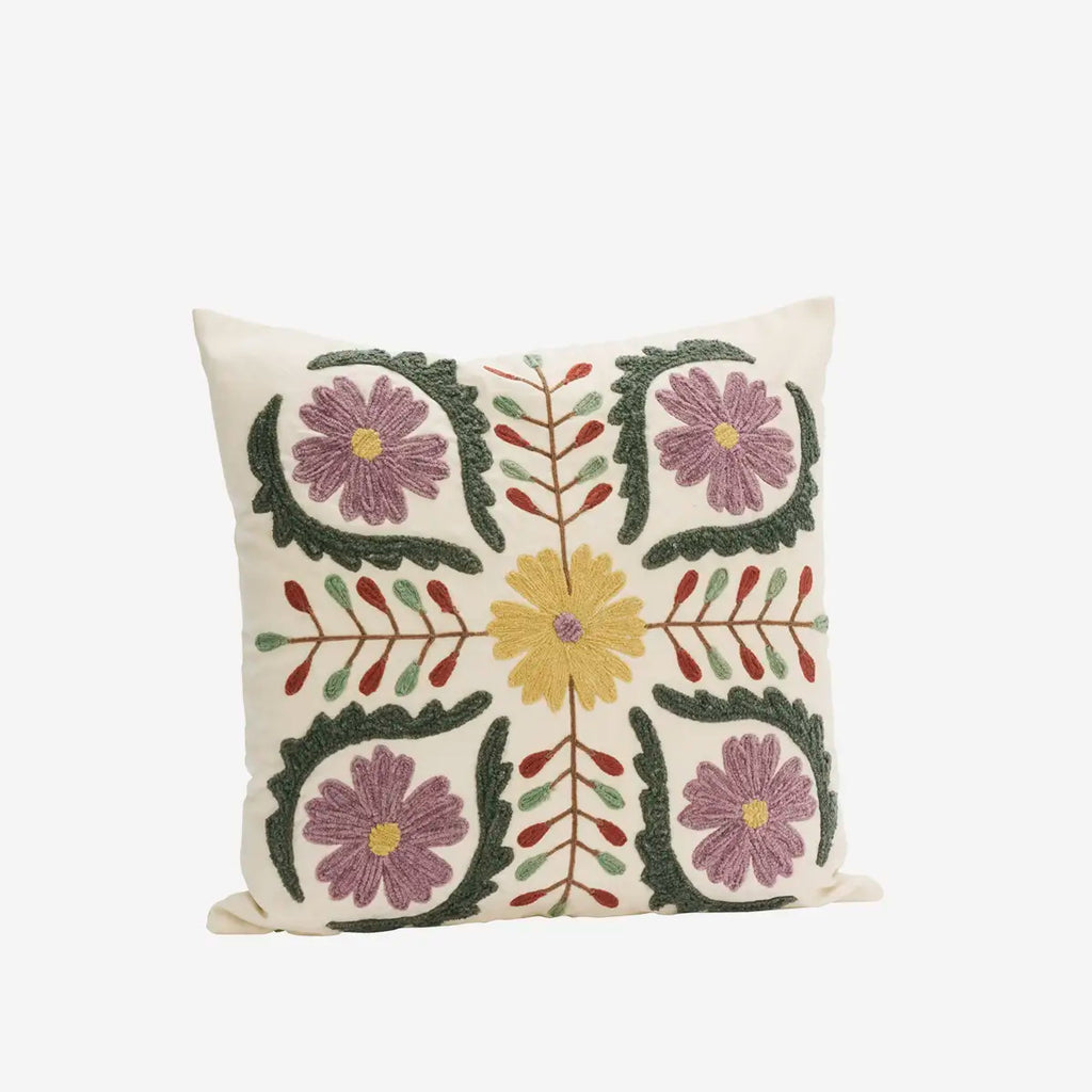Suzani embroidered cushion cover Madam Stoltz 325-04