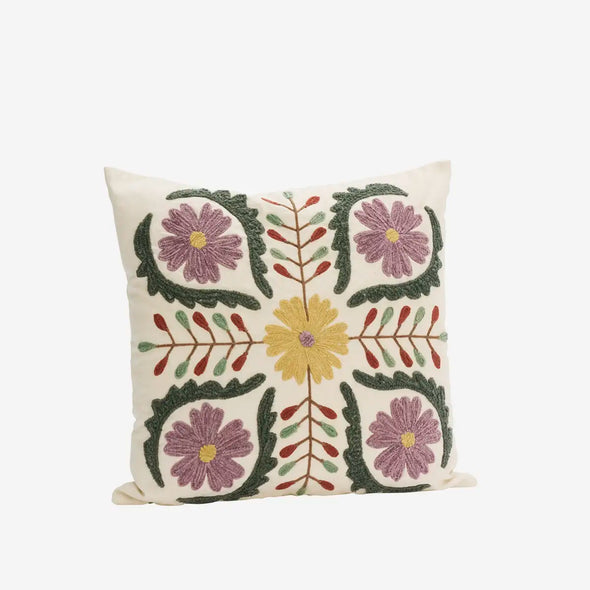 Suzani embroidered cushion cover Madam Stoltz 325-04