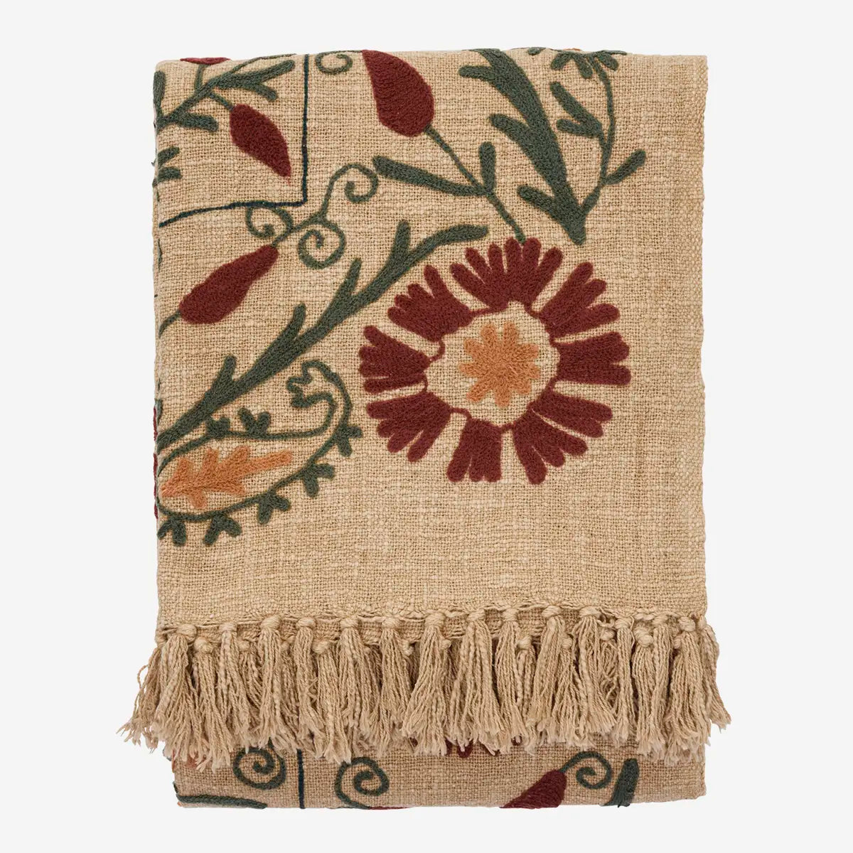 Madam Stoltz suzani throw blanket
