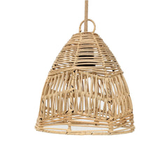 Pendentif Bala en Rattan Naturel - S