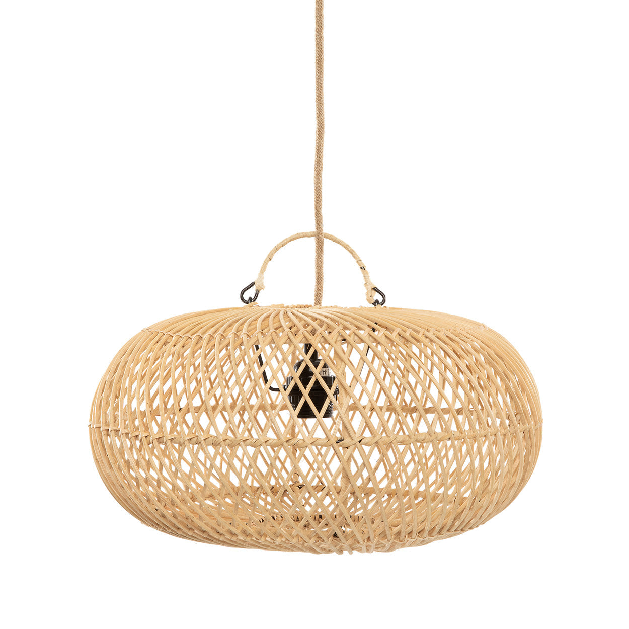 Wholly Pendant Lamp - Natural Rattan - Small