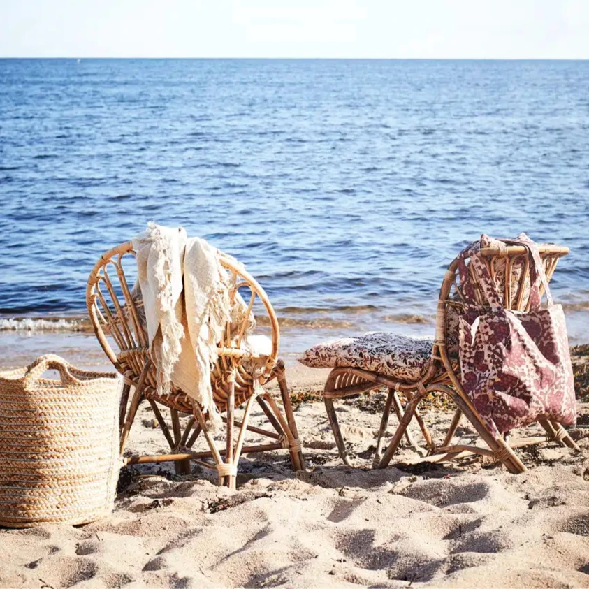 Bamboo chair Madam Stoltz boho outdoor furniture Bali style
