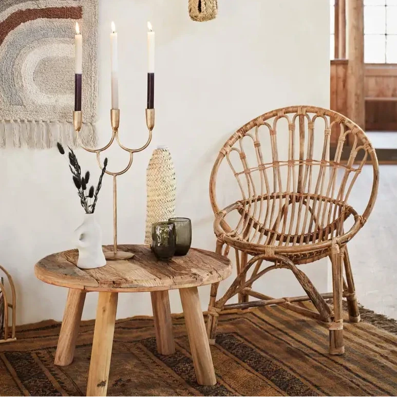 Bambusstuhl Madam Stoltz Boho-Möbel
