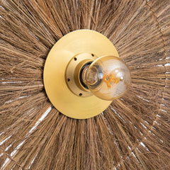 Bazar Bizar Chi Chi wall lamp L grass iron
