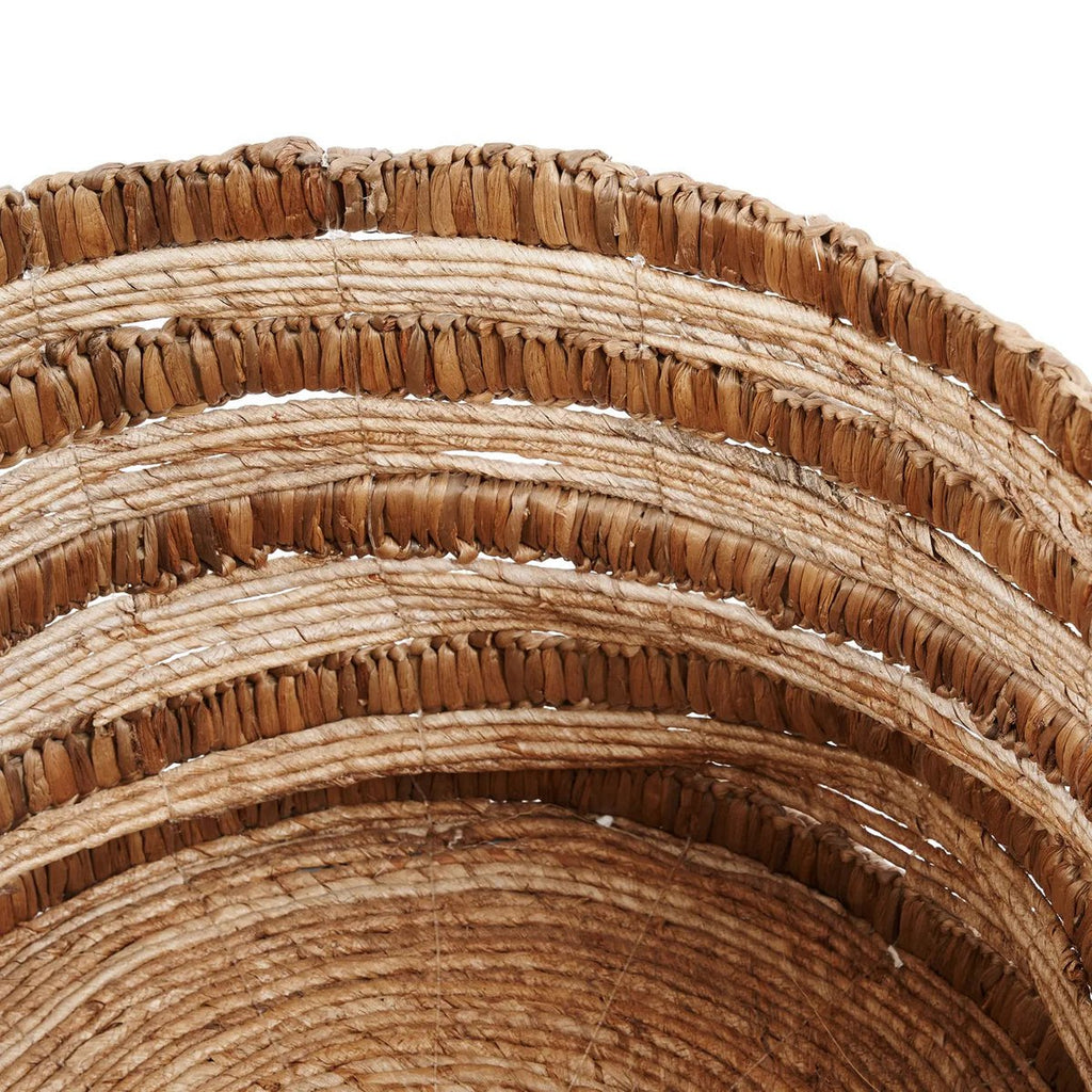 Bazar Bizar Chungu basket water hyacinth banana leaf plants storage