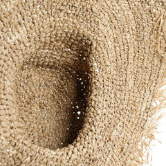 Bazar Bizar Ocean sun hat raffia wall decor boho style