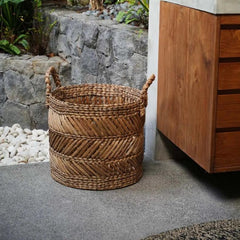 Bazar Bizar banana zigzag basket L