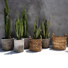 Bazar Bizar banana zigzag basket L